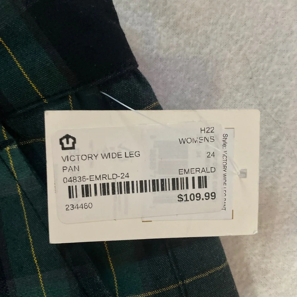 skater check pants high waisted - Picture 3 of 9